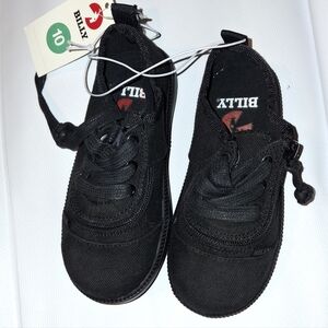 Billy Kids Black Shoes Sz 10 New